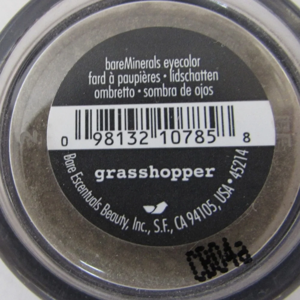 ❇️🧚‍♀️GRASSHOPPER BareMineral MINI RARE Glimmer Eyecolor NWT